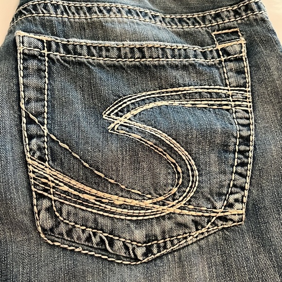 Silver Jeans Gordie Straight Leg Relaxed Size 34 - Picture 13 of 16